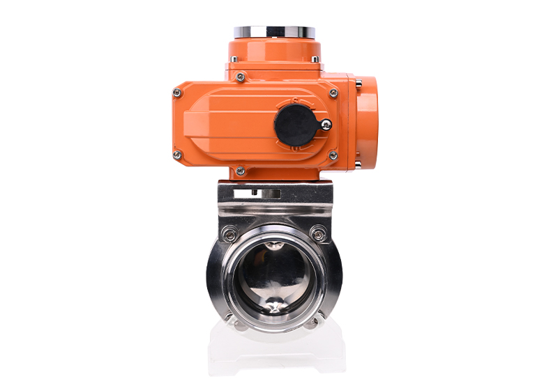 電動不鏽鋼快裝蝶閥 D981F-16P