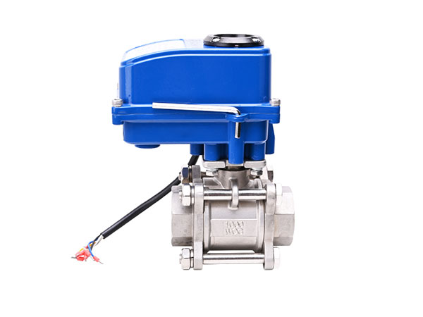 電動（dòng）不鏽鋼三片式球閥 Q911F-16P