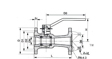 Q41M不（bú）鏽鋼高溫球閥(圖1)