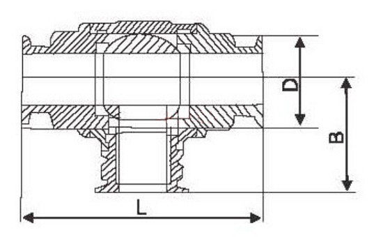 衛生級三(sān)通球閥(圖1) 衛生級三通球閥(圖1)