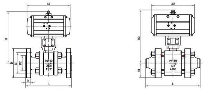 氣（qì）動抗硫高壓球閥(圖1)