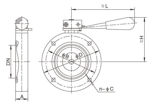 GI高真空蝶閥(圖1) GI高真空蝶閥(圖(tú)1)