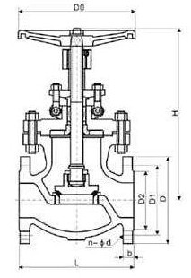 J41W10K日標截止閥(圖（tú）1)