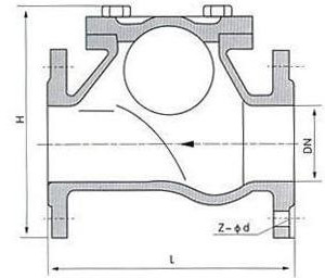 HQ41X球形止回（huí）閥(圖1)
